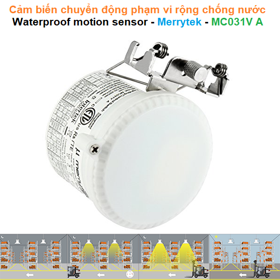 Cảm biến chuyển động phạm vi rộng chống nước Waterproof motion sensor - Merrytek - MC031V A